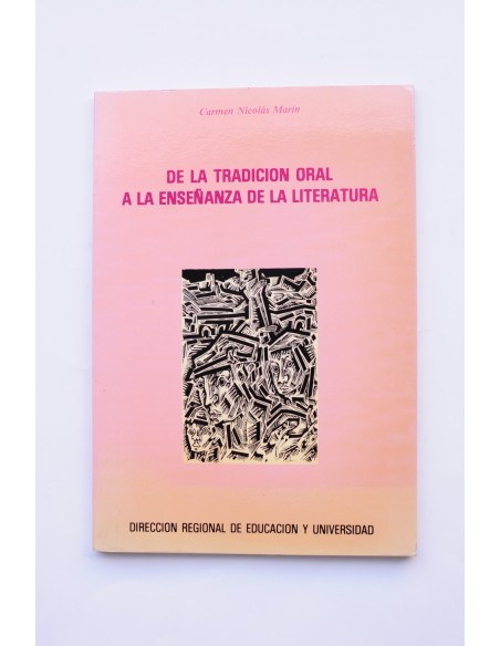 De la tradición oral a la enseñanza de la literatura