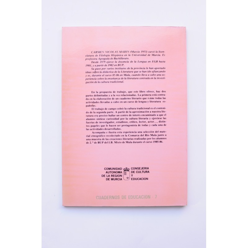 De la tradición oral a la enseñanza de la...