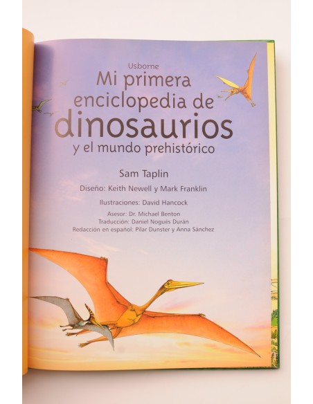 Mi primera enciclopedia de dinosaurios y el mundo prehistórico