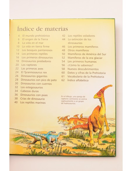 Mi primera enciclopedia de dinosaurios y el mundo prehistórico