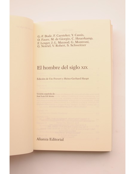 El hombre del siglo XIX