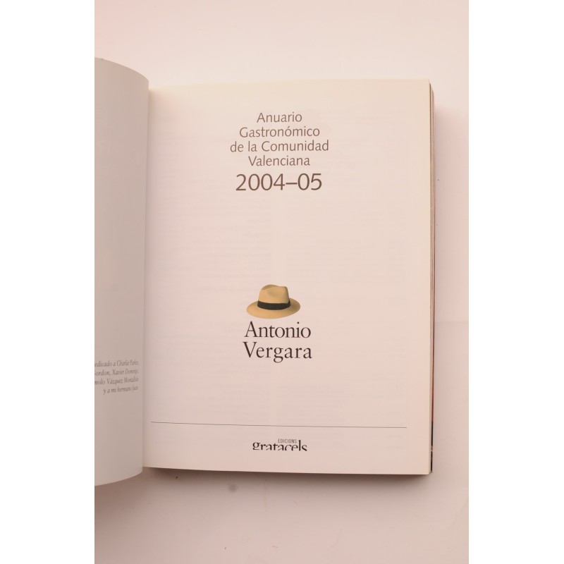 Anuario gastronómico de la Comunidad...