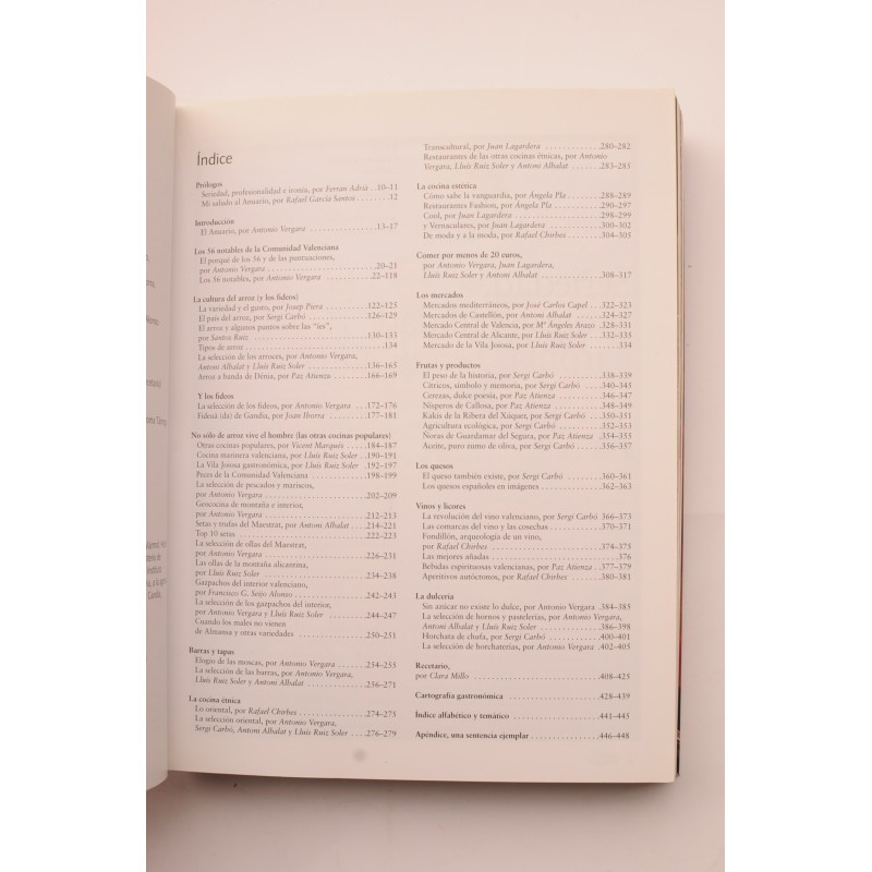 Anuario gastronómico de la Comunidad...