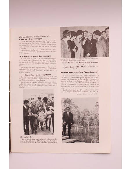 Brisas Alfonsinas, nº 46, Mayo 1968