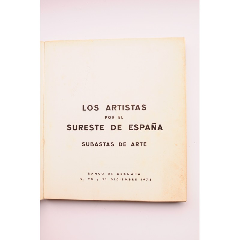 Los artistas por el sureste de Español....