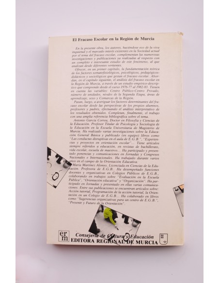 El fracaso escolar en la región de Murcia