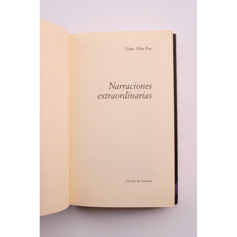 Narraciones extraordinarias
