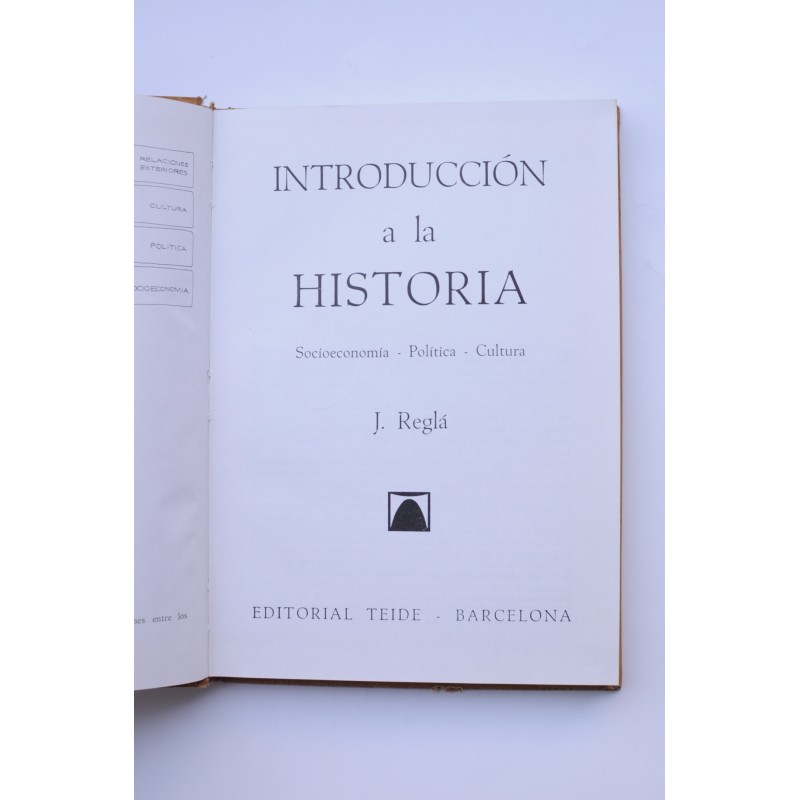 Introducción a la historia : socioeconomía,...