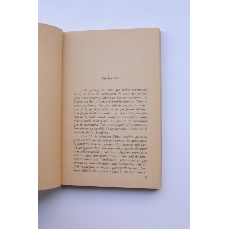 Marcelino Pan y Vino , y otras narraciones