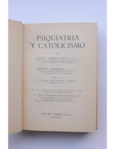 Psiquiatría y catolicismo