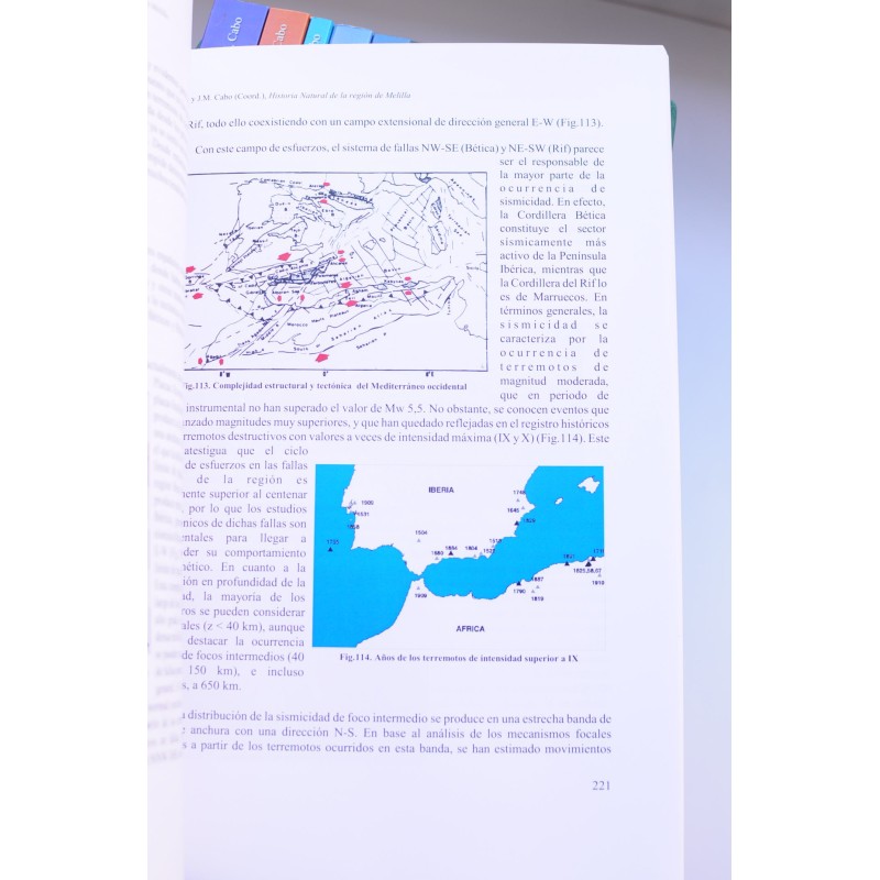 Historia natural de la Región de Melilla....