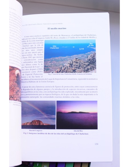 Historia natural de la Región de Melilla. Guelaya, Alborán y Chafarinas