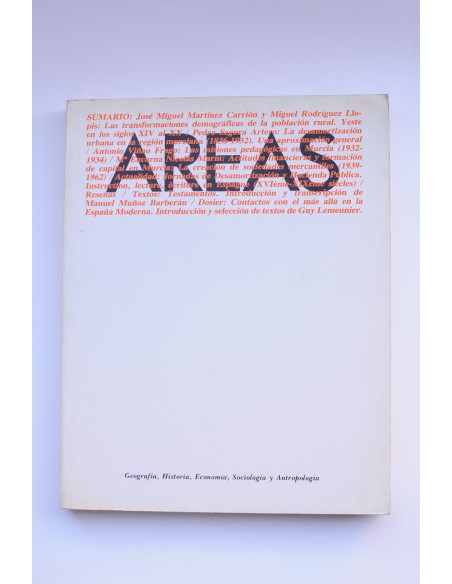 Areas : revista de ciencias sociales. Nº 3 / 4 (1983)