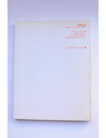 Areas : revista de ciencias sociales. Nº 3 / 4 (1983)