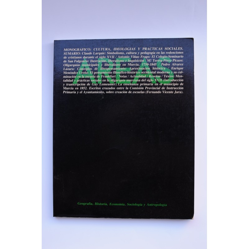 Areas : revista de ciencias sociales. Nº 6 (1986)