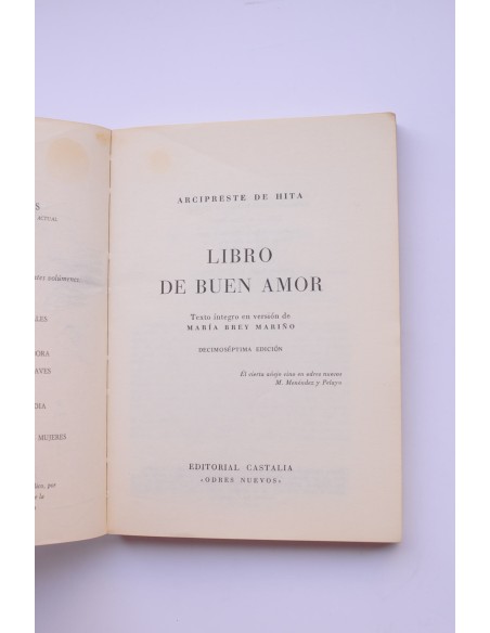 El libro de Buen Amor