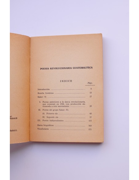 Poesía revolucionaria guatemalteca