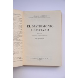 El matrimonio cristiano 2