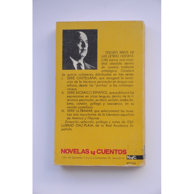 Tesoro breve de las letras hispánicas. Serie...