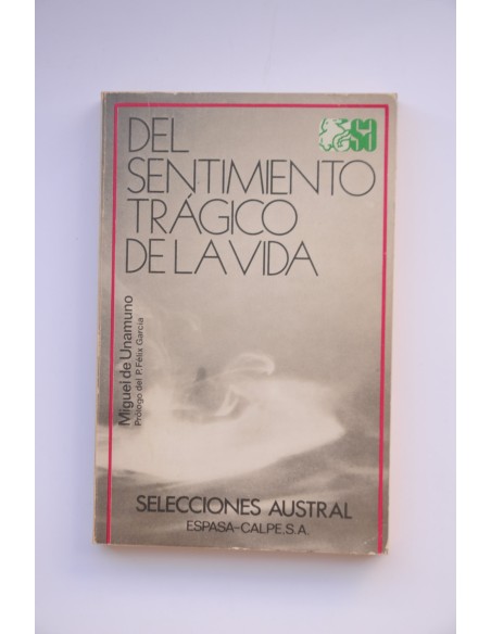 Del sentimiento trágico de la vida. En los hombres y en los pueblos