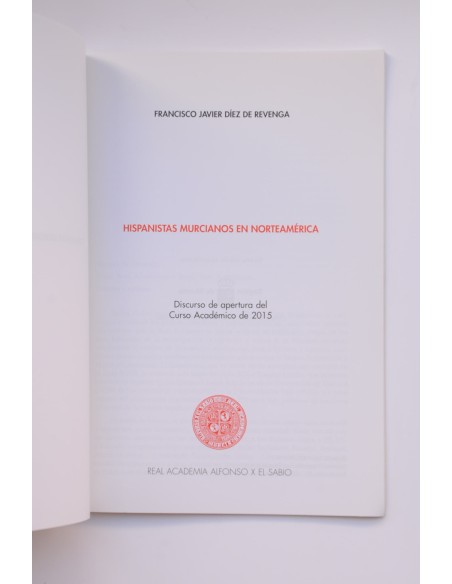 Hispanistas murcianos en Norteamérica