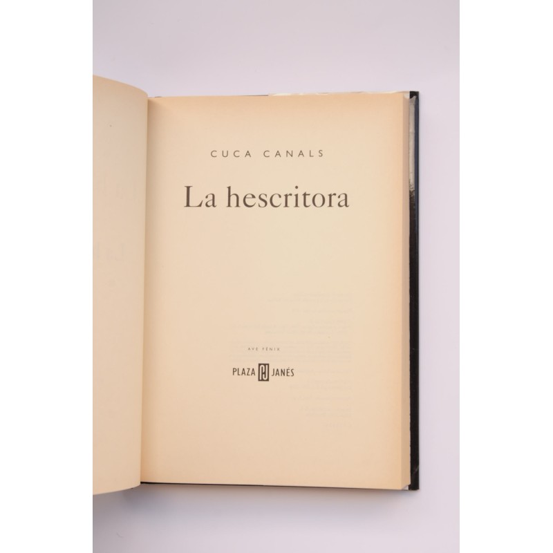 La hescritora