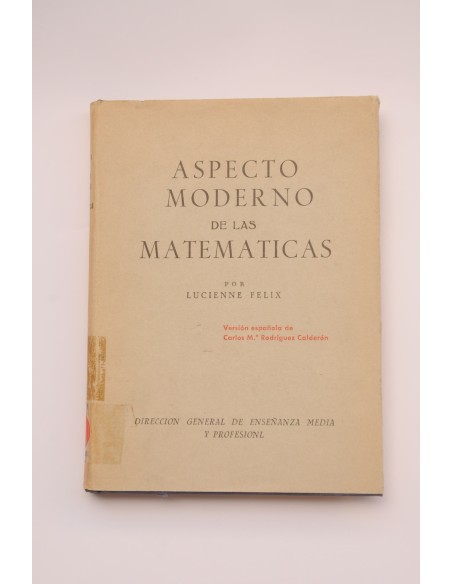 Aspecto moderno de las matemáticas