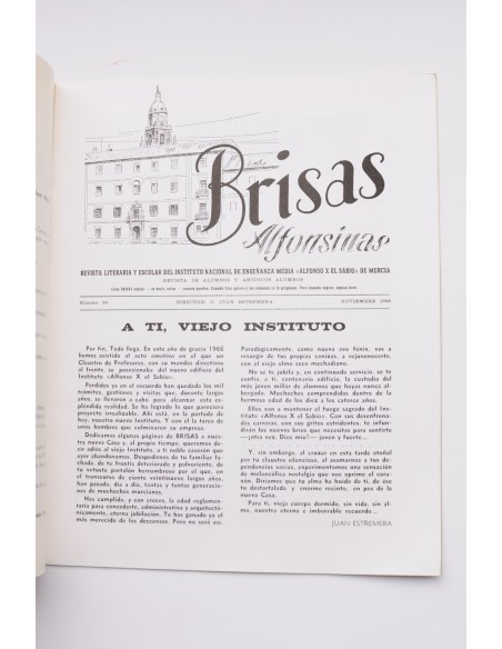 Brisas Alfonsinas, nº 39, Noviembre 1966