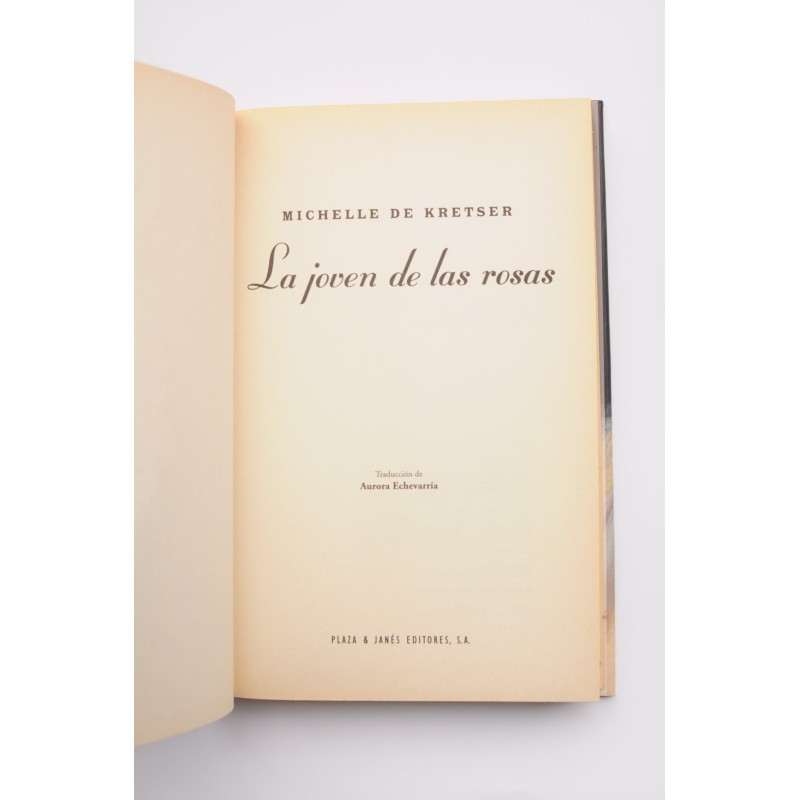 La joven de las rosas