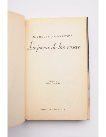 La joven de las rosas