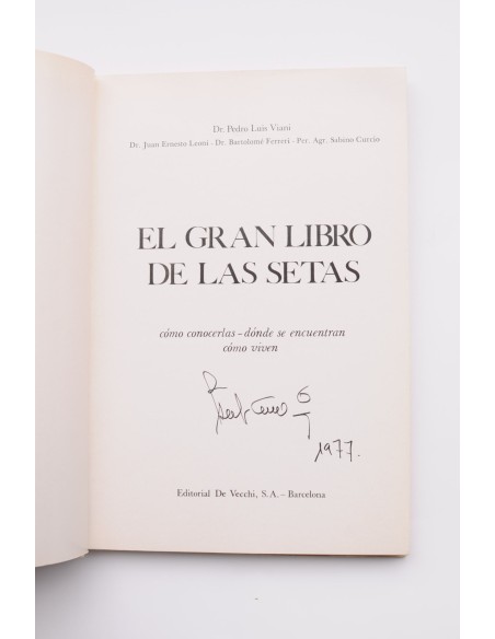 El gran libro de las setas