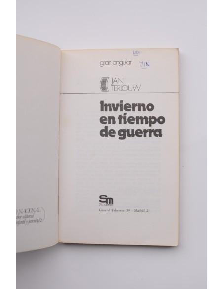 Invierno en tiempo de guerra