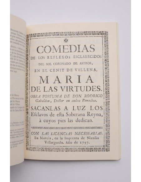 Rodrigo Gabaldón. Comedias