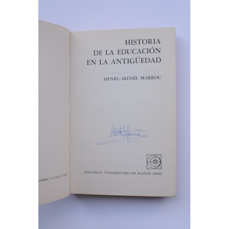Historia de la educación en la antigüedad