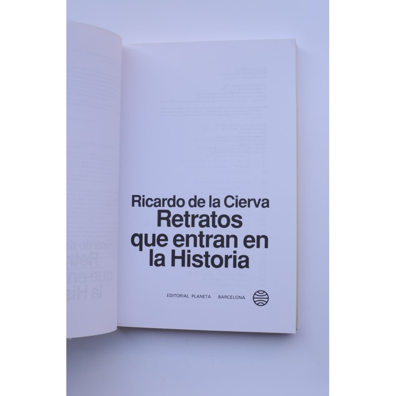 Retratos que entran en la historia