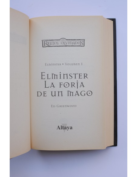Elminster, la forja de un mago