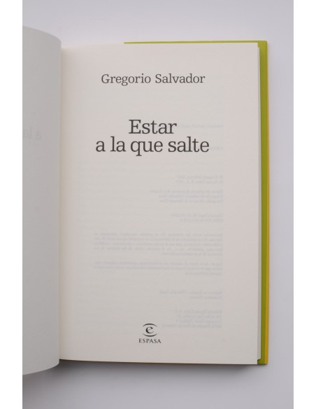 Estar que a la que salte