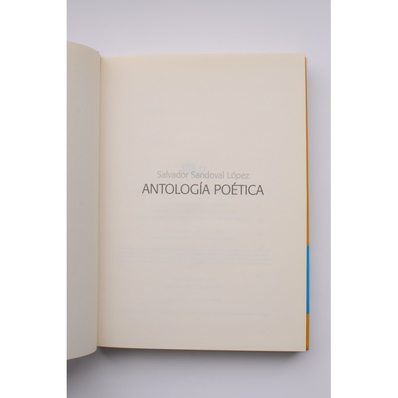 Salvador Sandoval López. Antología Poética
