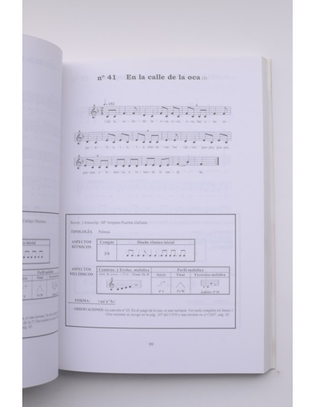 Canciones infantiles de transmisión oral en la Región de Murcia. Selección y estudio analítico