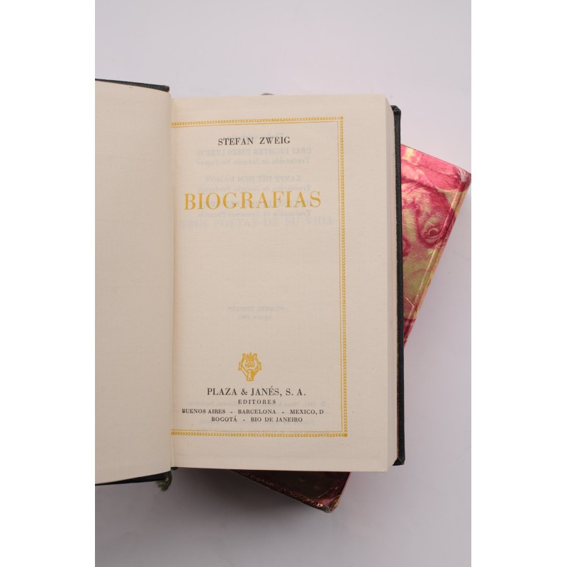 Stefan Zweig. Biografías
