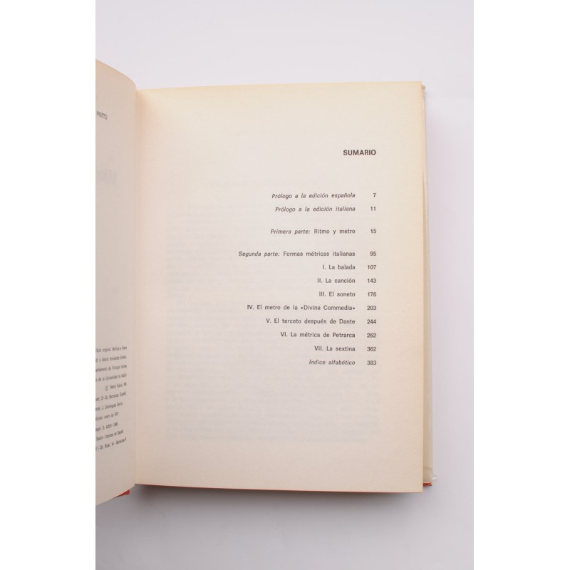 Métrica y poesía