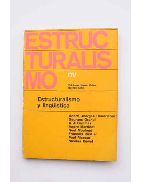 Estructuralismo y lingüística