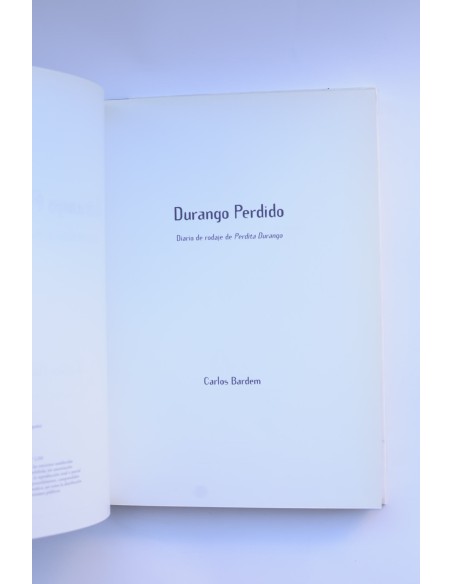 Durango perdido. Diario de rodaje de Perdita Durango