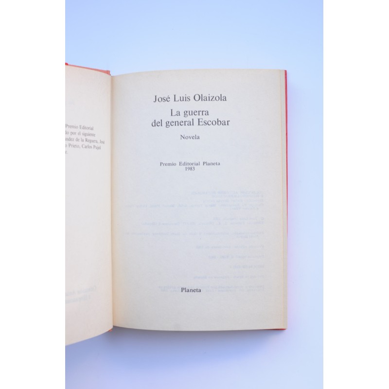 La guerra del general Escobar