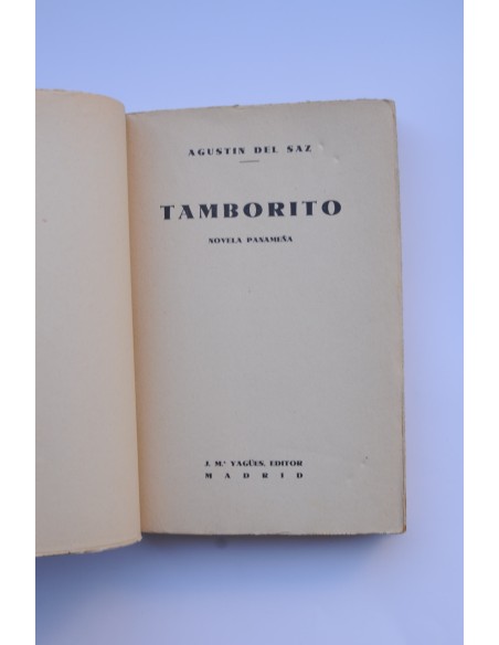 Tamborito : novela panameña