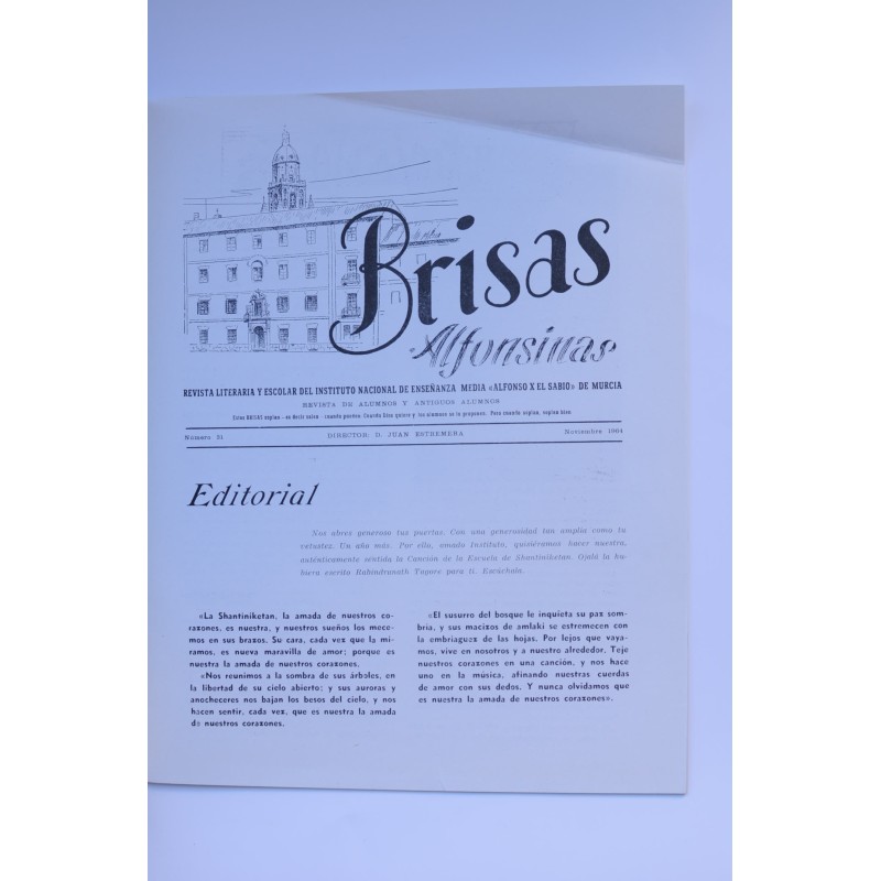 Brisas Alfonsinas, nº 31, noviembre 1964