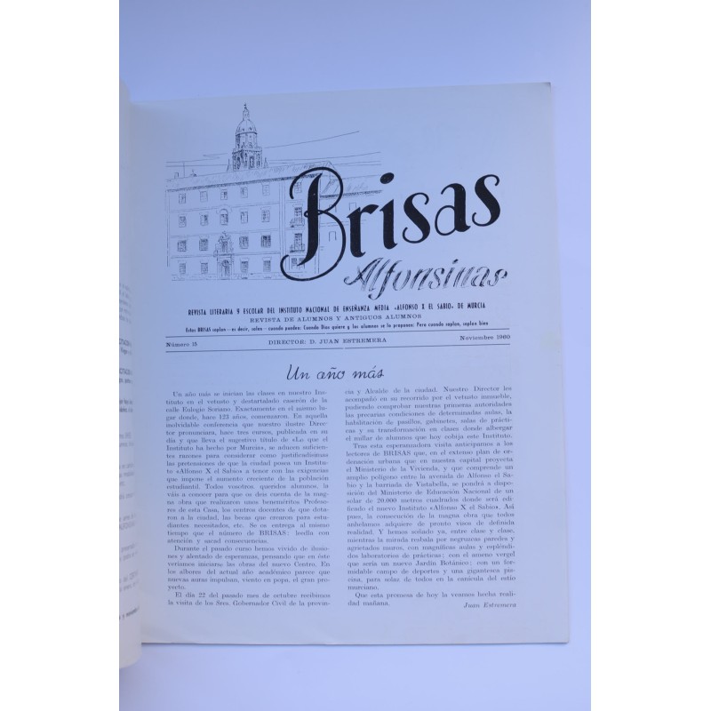 Brisas Alfonsinas, nº 15, noviembre 1960