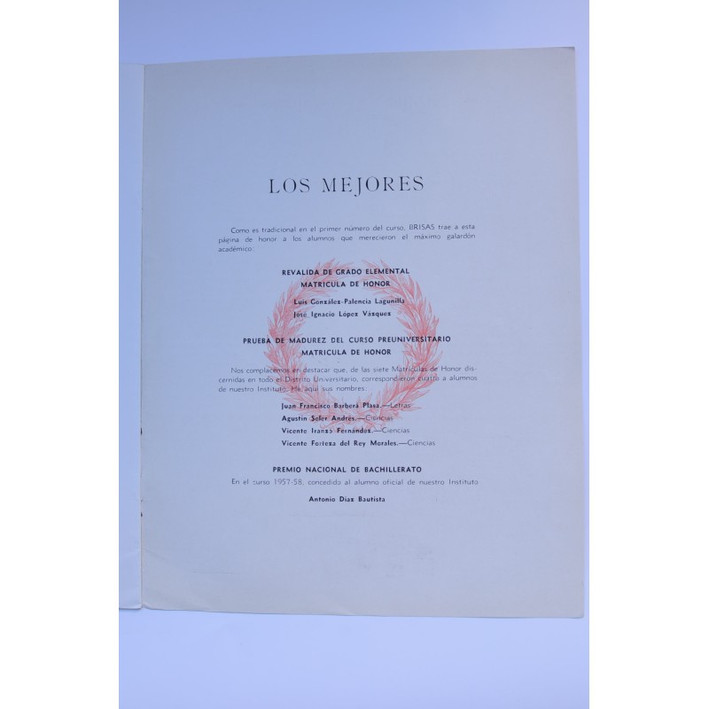 Brisas Alfonsinas, nº 15, noviembre 1960