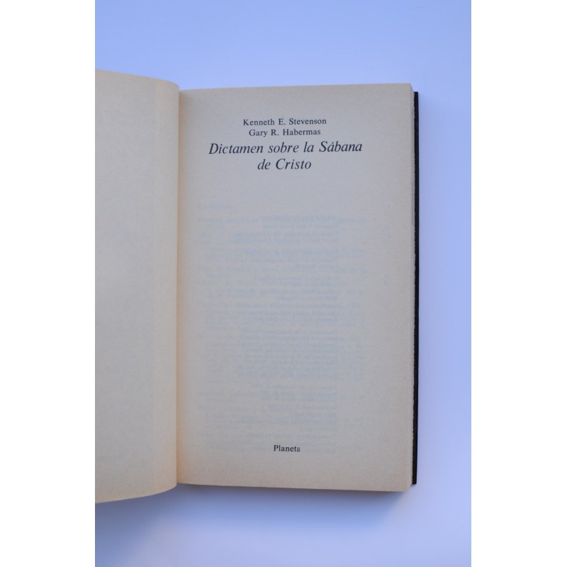 Dictamen sobre la Sábana de Cristo