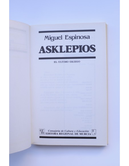 Asklepios. El último griego